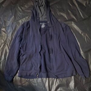 Navy Blue Lightweight Jacket